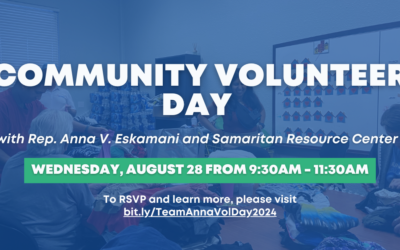 Join Representative Anna V. Eskamani and Samaritan Resource Center for A Community Volunteer Day