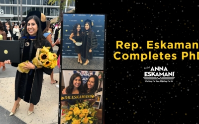 Representative Anna V. Eskamani Completes Her PhD at the University of Central Florida