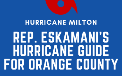 Rep. Eskamani’s Guide for Hurricane Milton