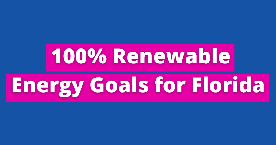 Representative Anna V. Eskamani and Senator Lori Berman Reintroduce Bill to Establish 100% Renewable Energy Goals for Florida