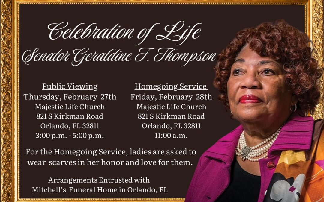 Remembering and Celebrating Senator Geraldine Thompson