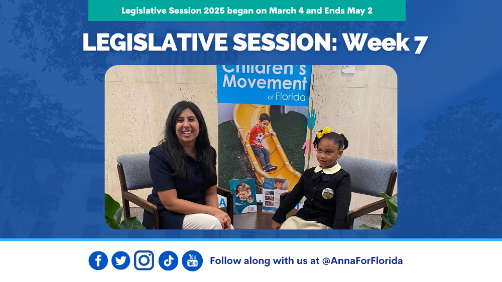 Team Anna Legislative Session Update: Week 7