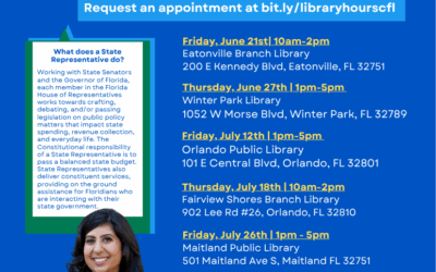 Announcing Our Summer Library Office Hours 📚