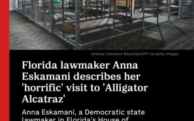 Florida lawmaker Anna Eskamani on her ‘horrific’ visit to ‘Alligator Alcatraz’ detention center