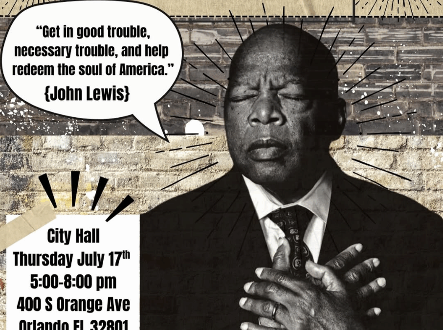 Reminder: Good Trouble Lives On Protest Tomorrow