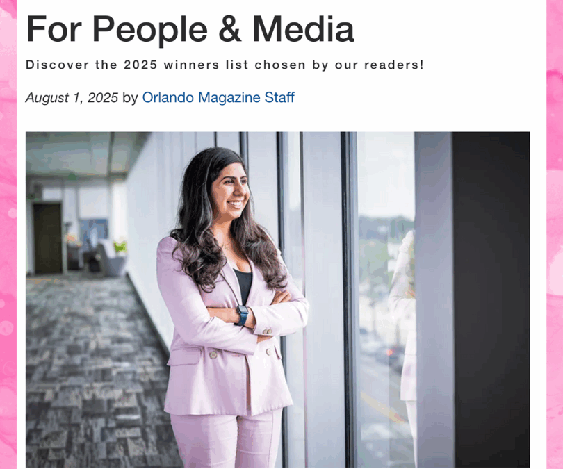 Rep. Eskamani Voted #1 Community Leader by Orlando Magazine Readers