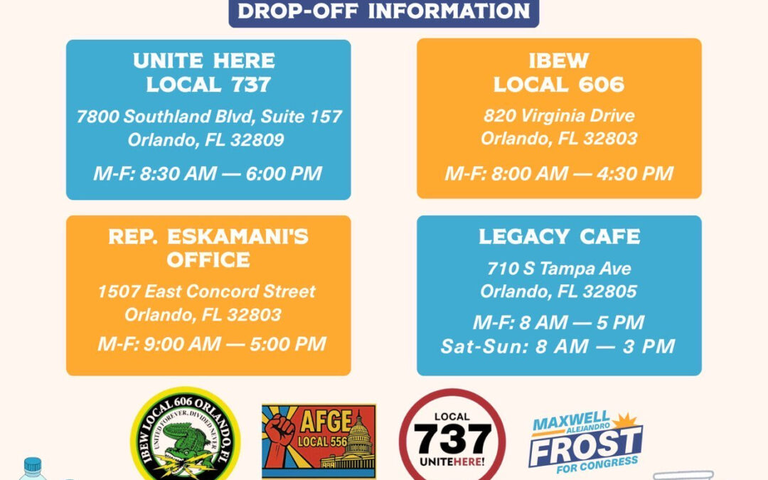 Announcing Food Drive and Government Shutdown Resource Page