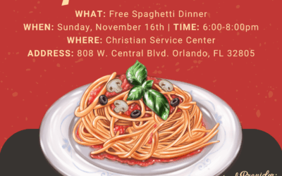 Representative Dr. Anna V. Eskamani to Host Community Spaghetti Dinner for Unsheltered Neighbors in Partnership with Christian Service Center of Orlando