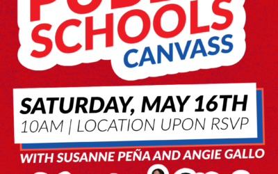 REPRESENTATIVE DR. ANNA V. ESKAMANI LAUNCHES “DEFEND PUBLIC SCHOOLS” CANVASS WITH SCHOOL BOARD CANDIDATE SUSANNE PEÑA AND BOARD CHAIR CANDIDATE ANGIE GALLO