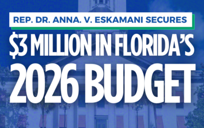 Representative Dr. Anna V. Eskamani Secures Over $3 Million in Critical Budget Appropriations for Central Florida