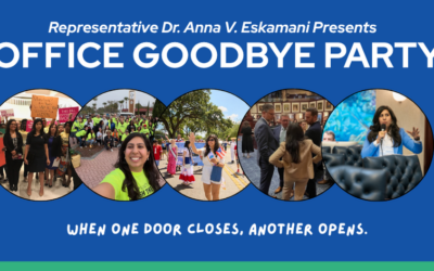 State Representative Dr. Anna V. Eskamani to Host “Office Goodbye Party” Marking the Close of Eight Years Representing Orlando in the Florida House