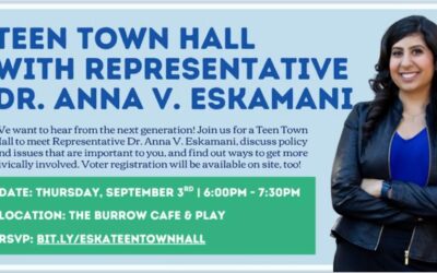 Representative Dr. Anna V. Eskamani Hosts Teen Town Hall
