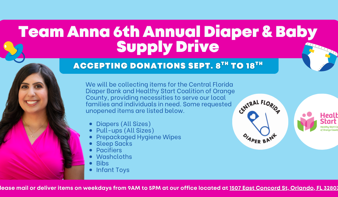 Representative Eskamani To Host 6th Annual Diaper and Baby Supply Drive